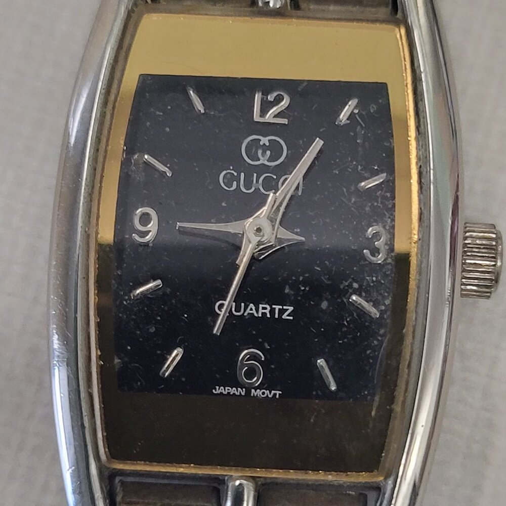 Timeless Vintage Ancre Two-Tone Watch - Classic Elegance!"